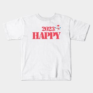 happy 2023 Kids T-Shirt